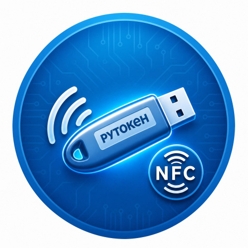 Рутокен ЭЦП 3.0 NFC  В НАЛИЧИИ! Поставка только вместе с получением КЭП!